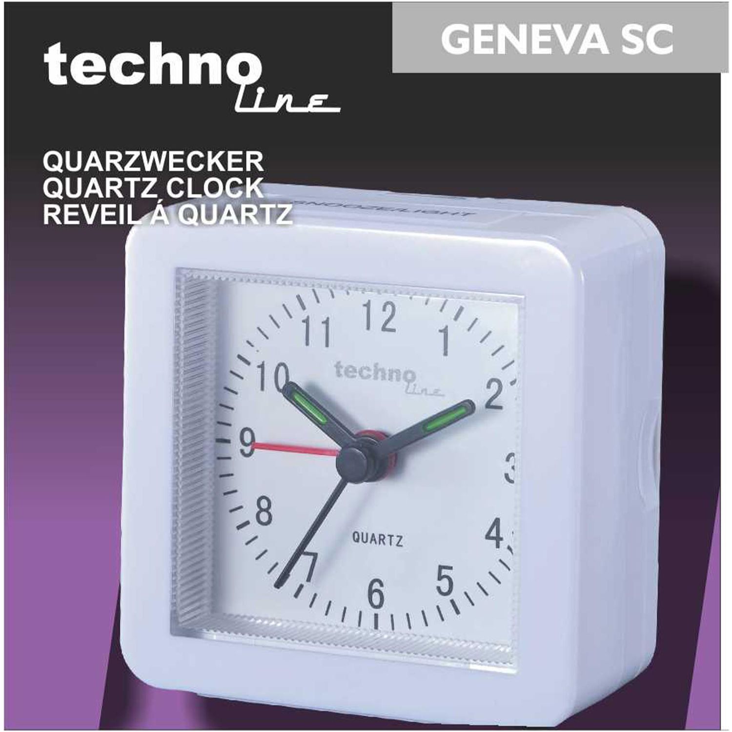 Годинник настільний Technoline Modell SC White (Modell SC weis) - фото 4