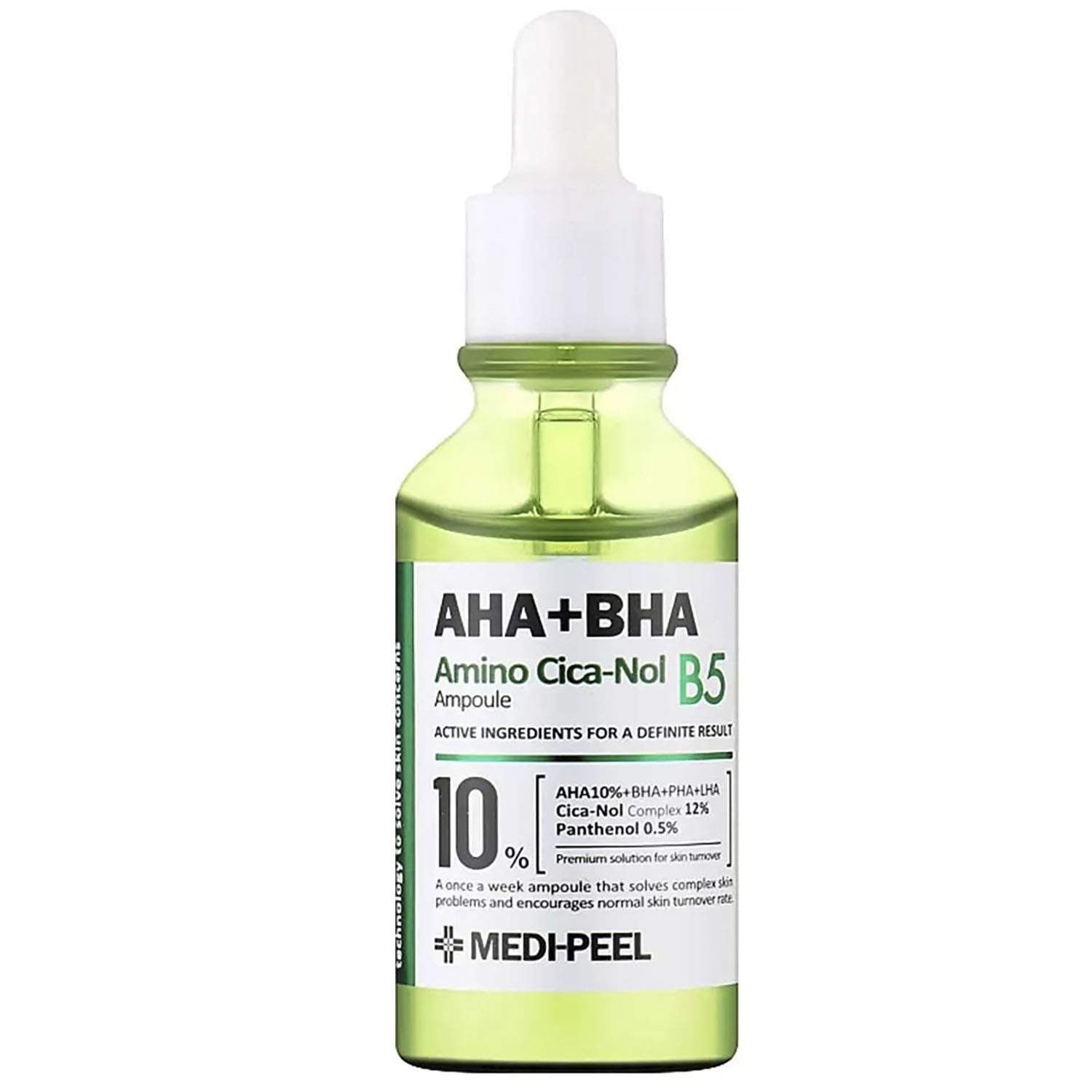 Сыворотка для лица Medi-Peel AHA BHA Amino Cica-Nol B5 Ampoule отшелушивающая 30 мл - фото 1