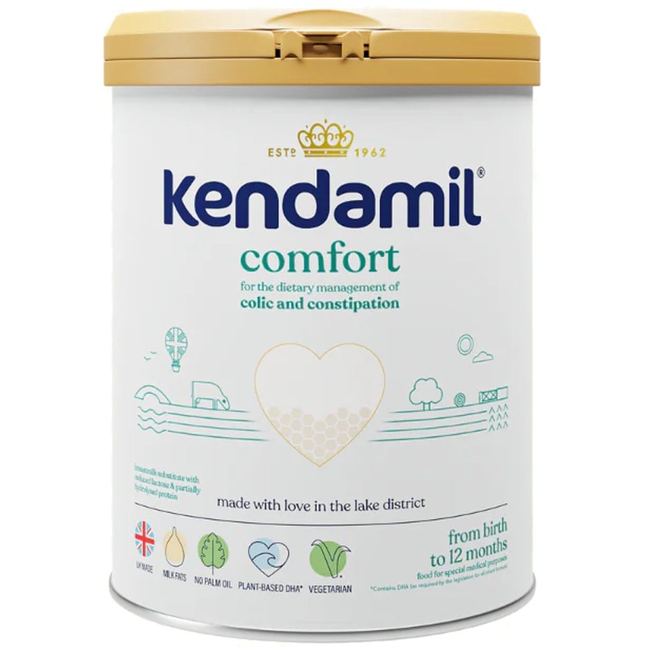 Суха молочна суміш Kendamil Comfort проти коліків для дітей 0-12 місяців 800 г - фото 1