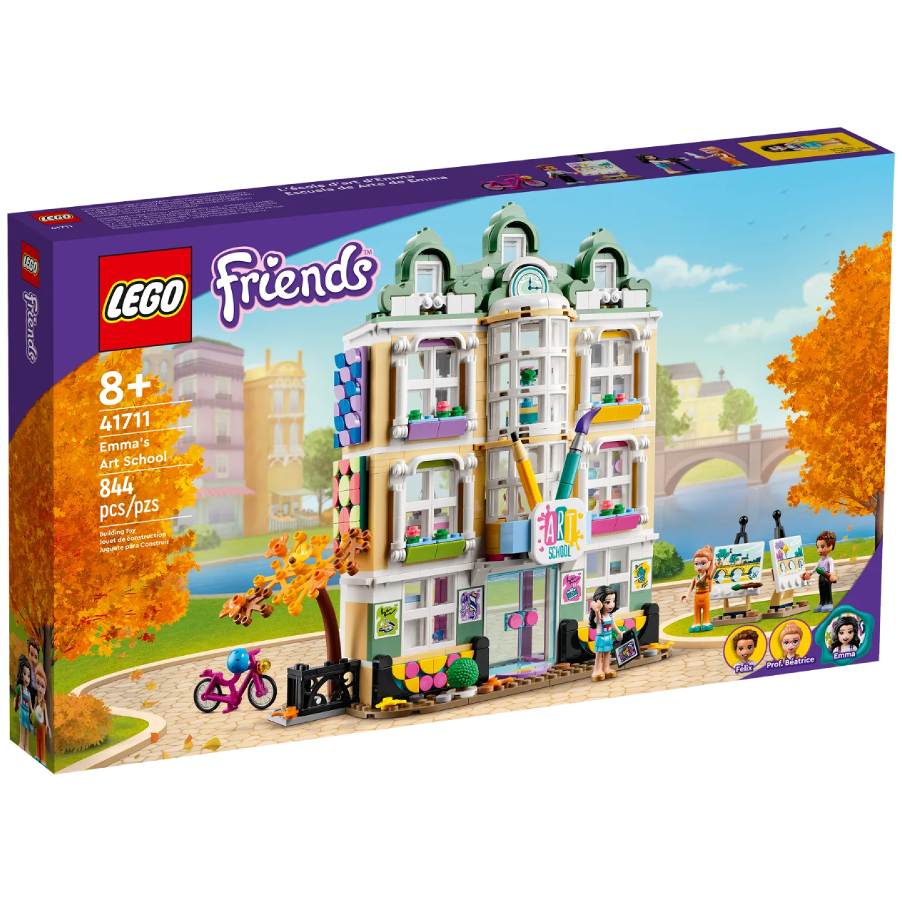 Конструктор LEGO Friends Художественная школа Эммы, 844 детали (41711) - фото 1