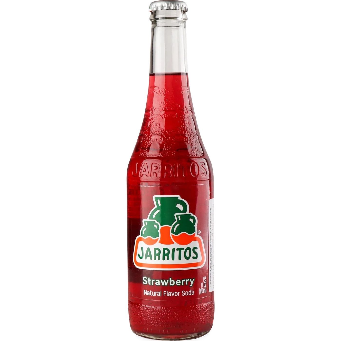 Напій Jarritos Strawberry безалкогольний газований 0.37 л (951539) - фото 1