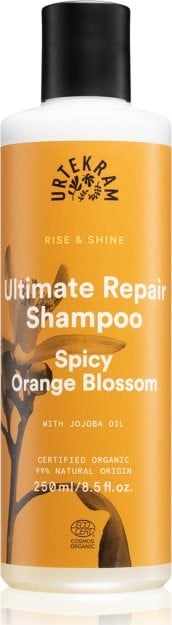 Органічний шампунь Urtekram Пряний цвіт апельсина, для сухого і тонкого волосся, 250 мл - фото 1