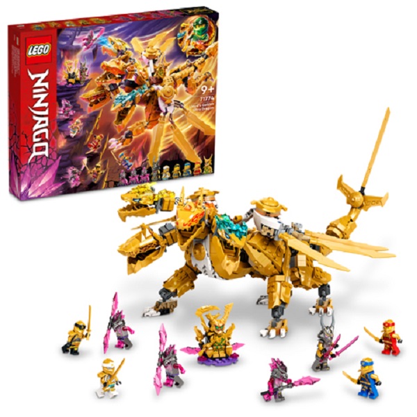 Конструктор LEGO Ninjago Золотой ультра дракон Ллойда, 989 детали (71774) - фото 3