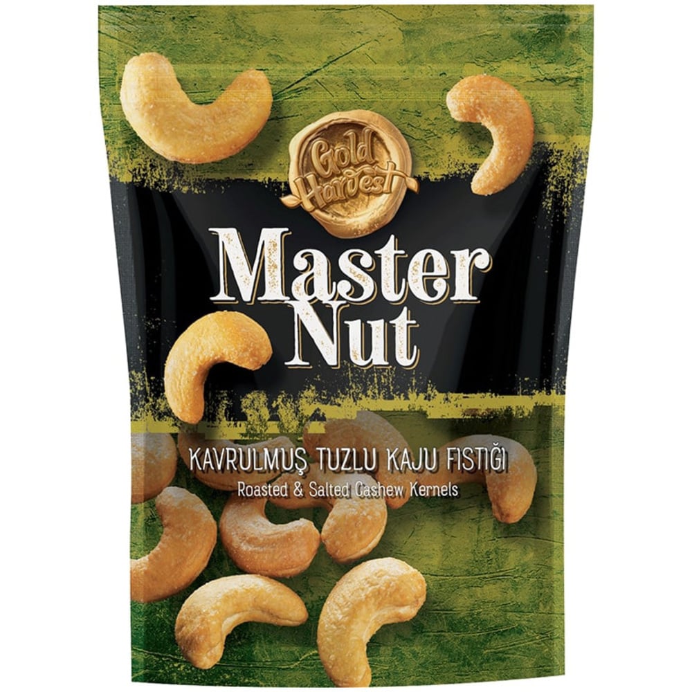 Ядра кешью cмажені та солоні Gold Harvest Master Nut 140 г - фото 1