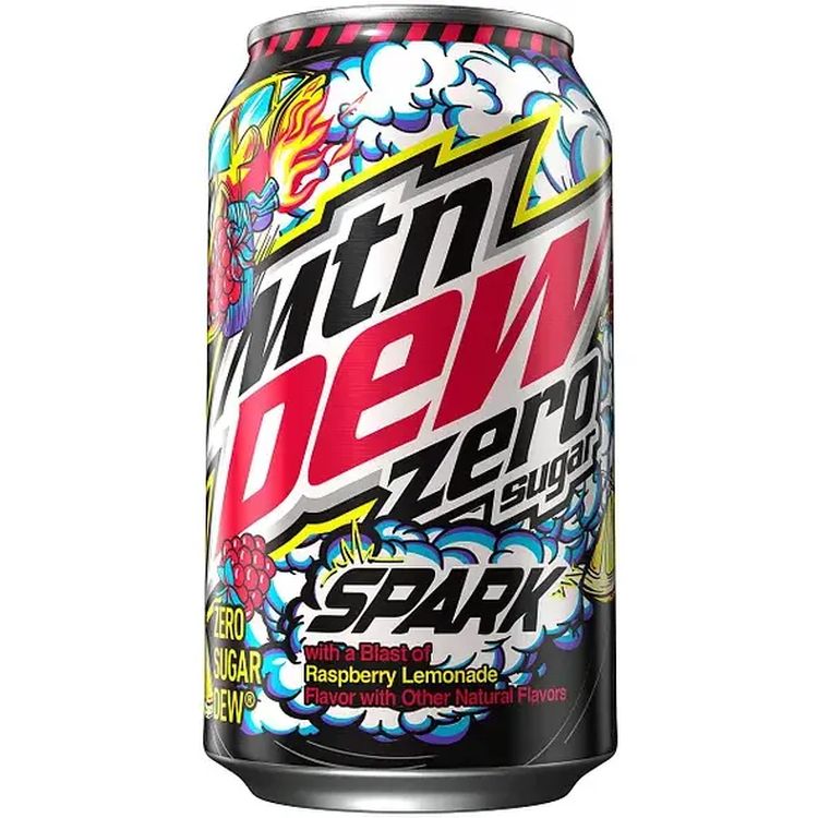 Напиток безалкогольный Mountain Dew Spark газированный 0.355 л ж/б (932944) - фото 1