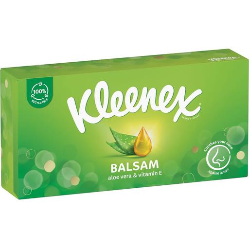 Серветки косметичні Kleenex Бальзам в коробці 64 шт. - фото 2