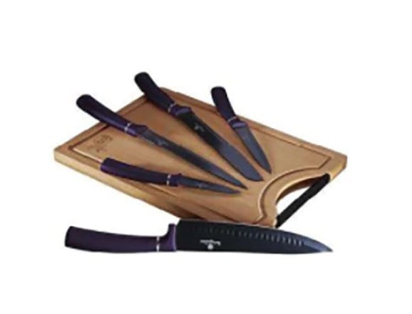 Набор ножей Berlinger Haus, 6 предметов, фиолетовый (BH 2683) - фото 1