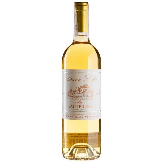 Вино Chateau Lafon Sauternes, белое, сладкое, 0,75 л - фото 1