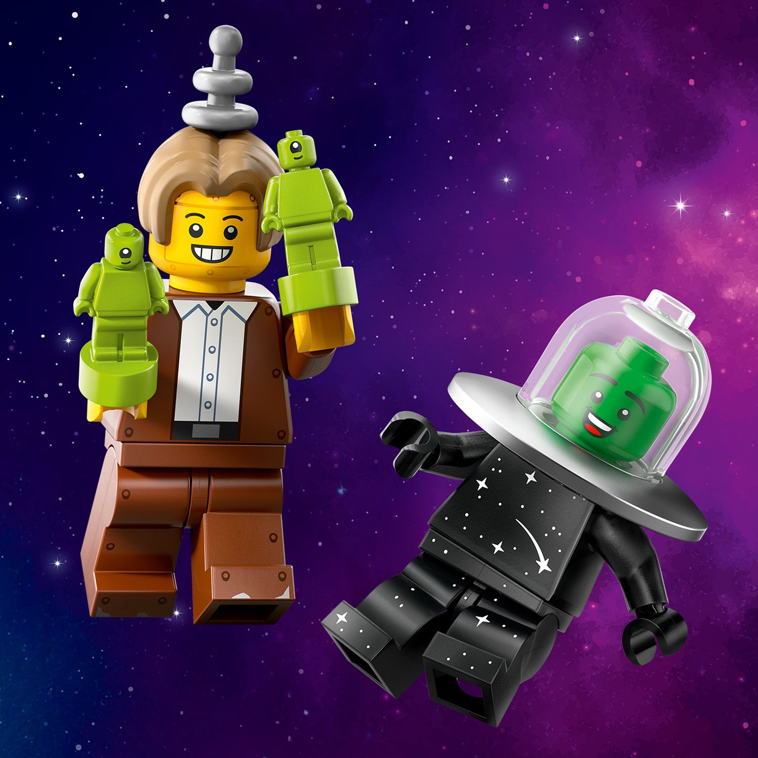 Конструктор LEGO Minifigures Космос Серия 26, деталей (71046) - фото 4