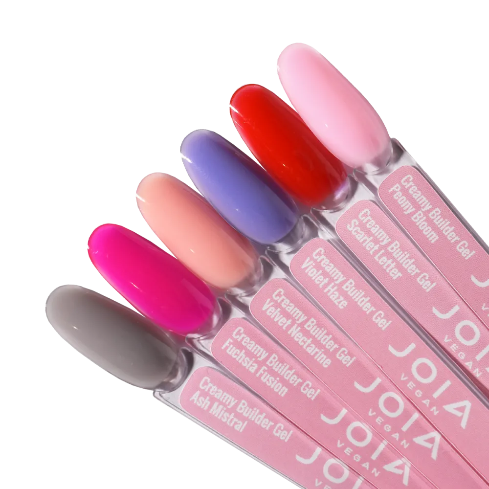 Моделюючий гель Joia vegan Creamy Builder Gel Fuchsia Fusion 15 мл - фото 4