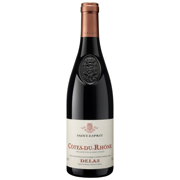 Вино Delas Cotes-du-Rhone Saint-Esprit AOC, червоне, сухе, 1,5 л - фото 1