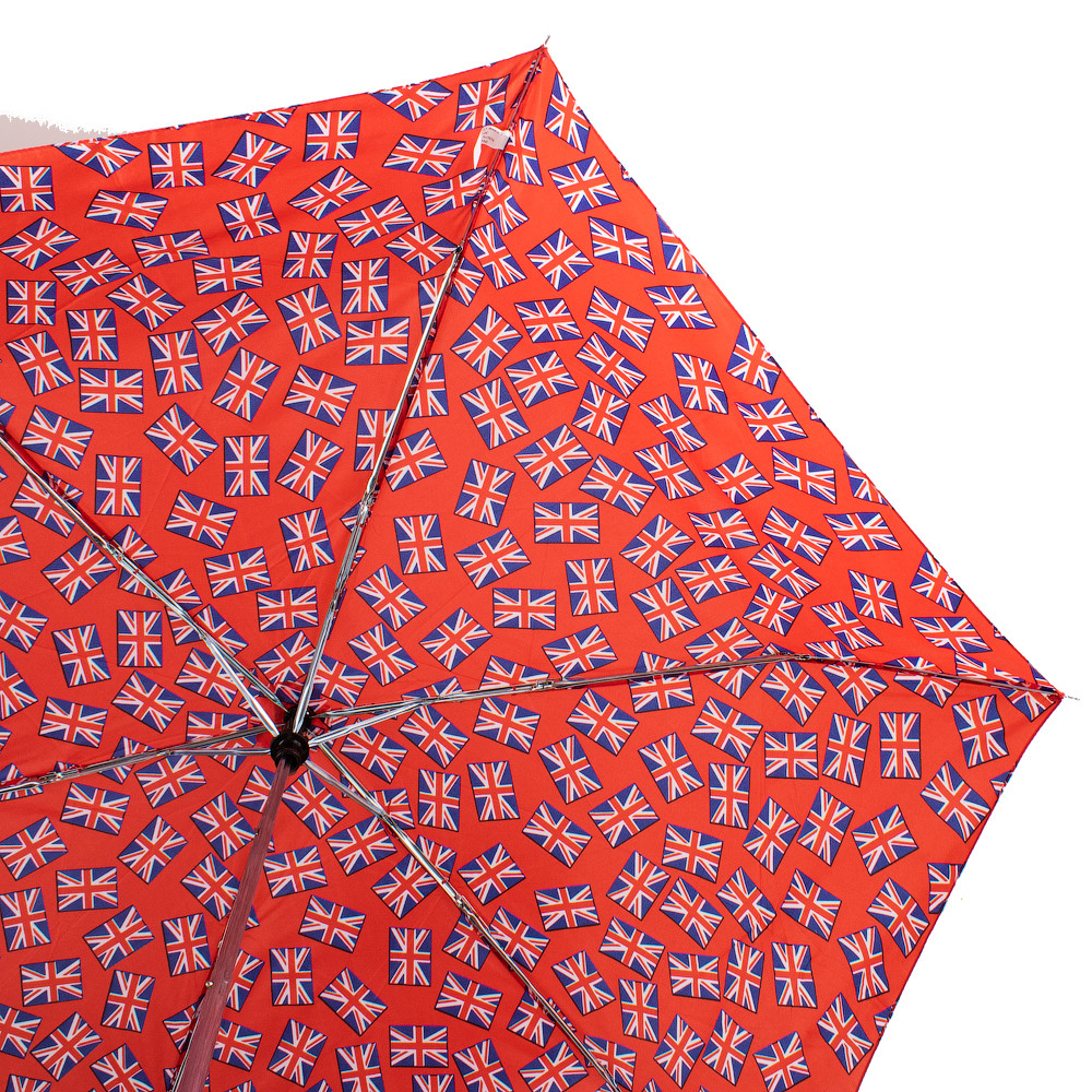 Женский складной зонтик механический Incognito 91 см красный - фото 3
