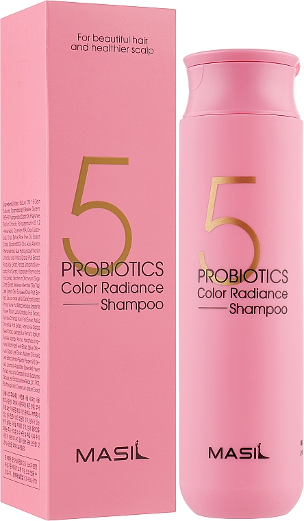 Шампунь с пробиотиками для защиты цвета Masil 5 Probiotics Color Radiance Shampoo 500 мл - фото 2