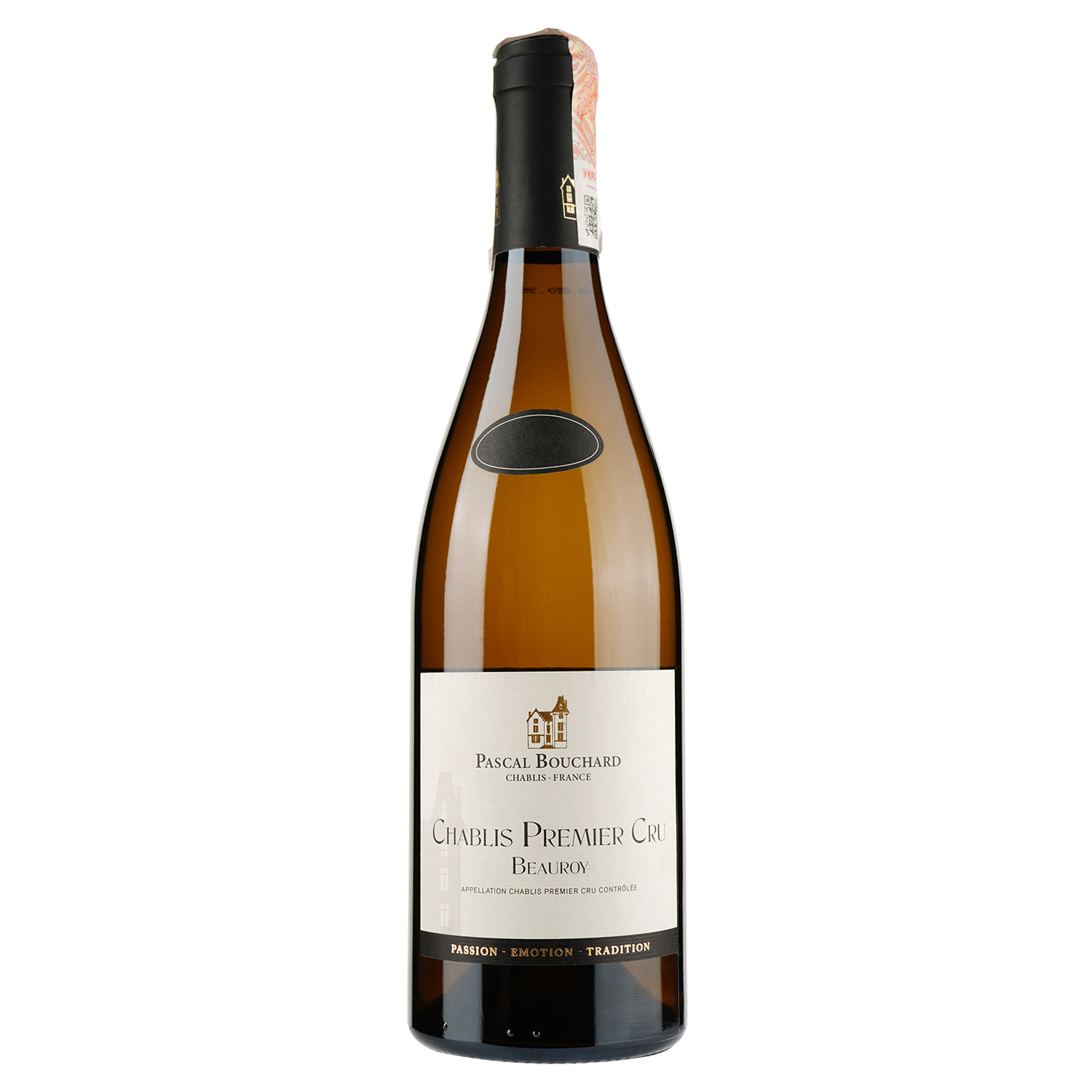 Вино Pascal Bouchard Chablis 1er Cru Beauroy 2016, белое, сухое,13%, 0,75 л (728568) - фото 1