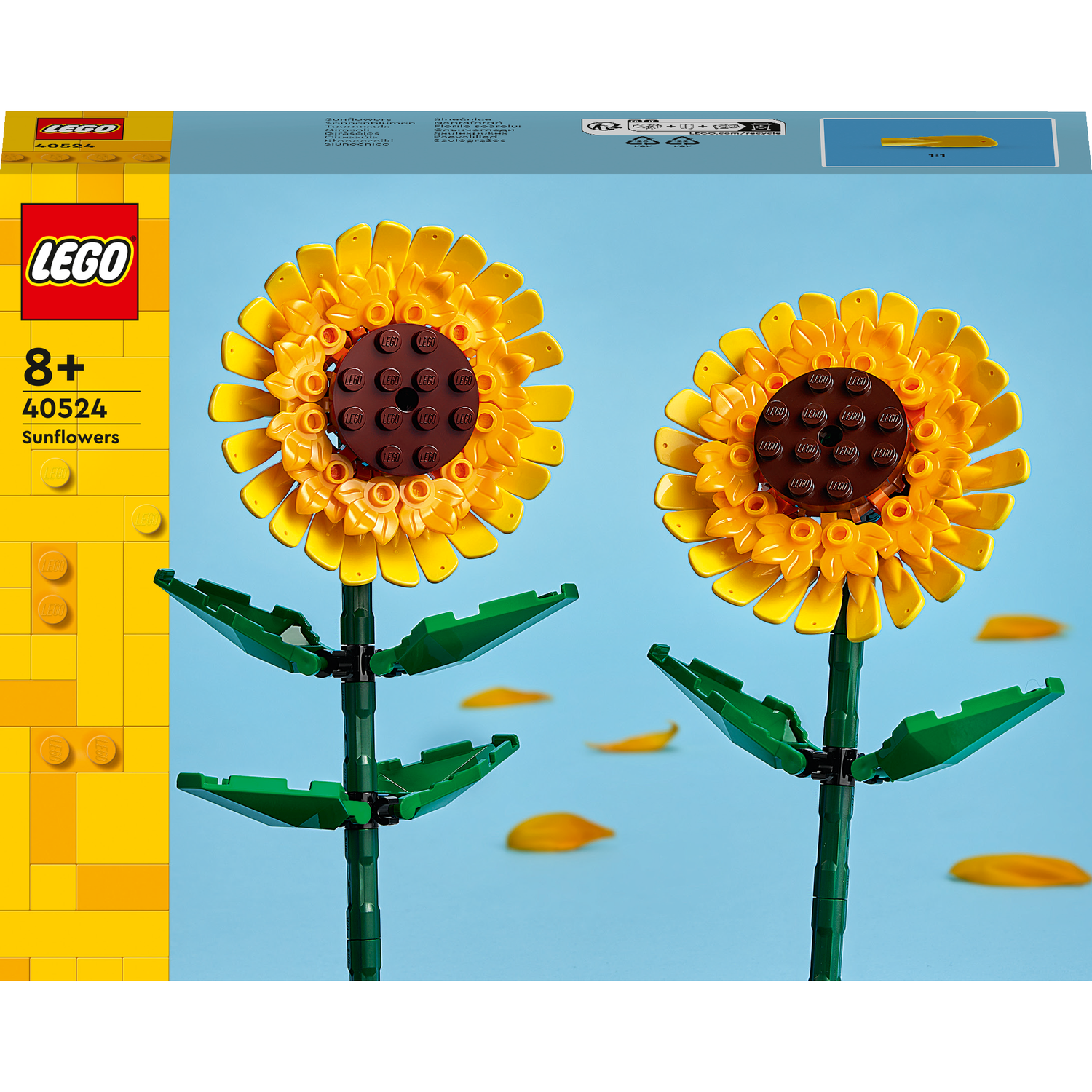 Конструктор LEGO Icons Подсолнухи 191 детали (40524) - фото 1