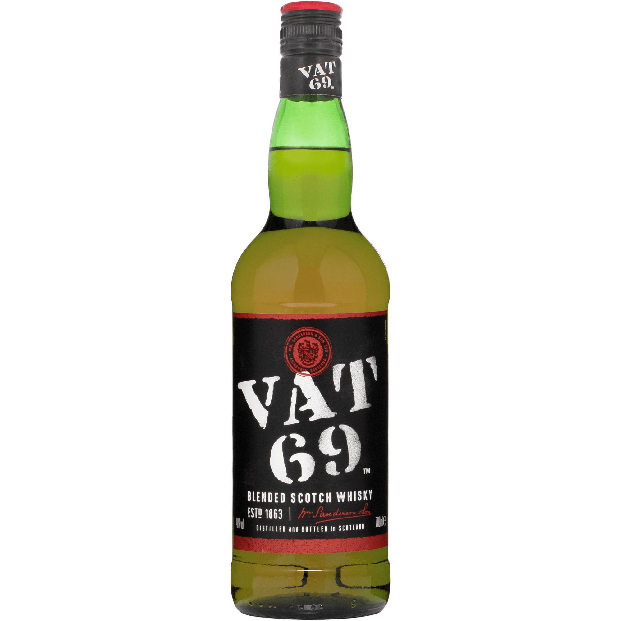 Виски Vat 69 Blended Scotch Whisky 40% 0.7 л - фото 1