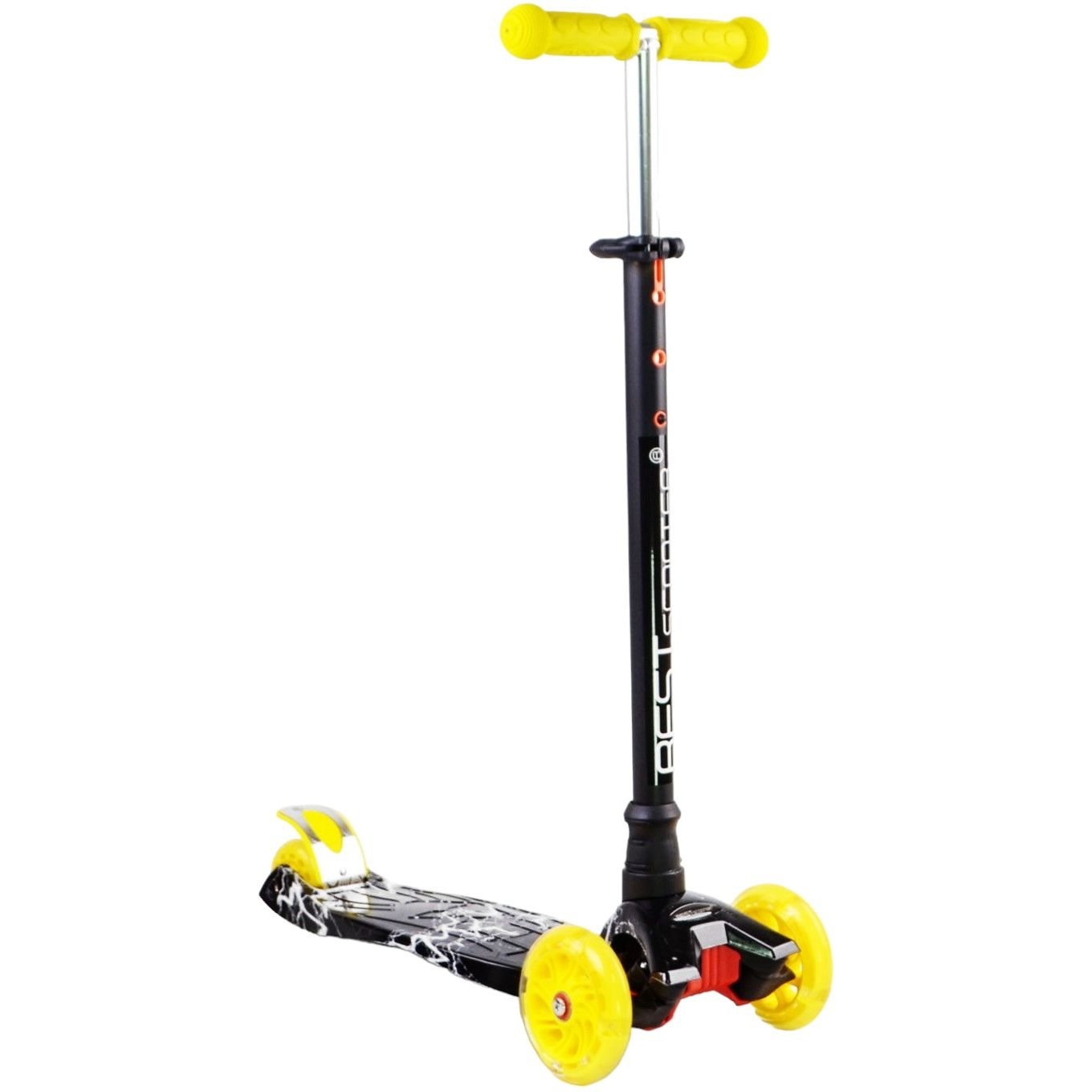 Самокат Maxi Best Scooter 59х16х30 см Різнобарвний 000231363 - фото 1