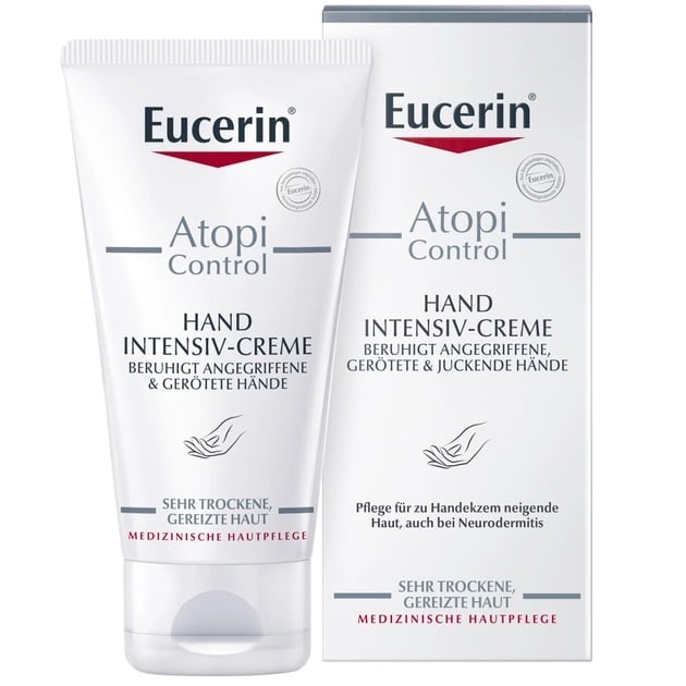 Крем для рук Eucerin Atopi Control для сухой и атопической кожи, 75 мл - фото 1