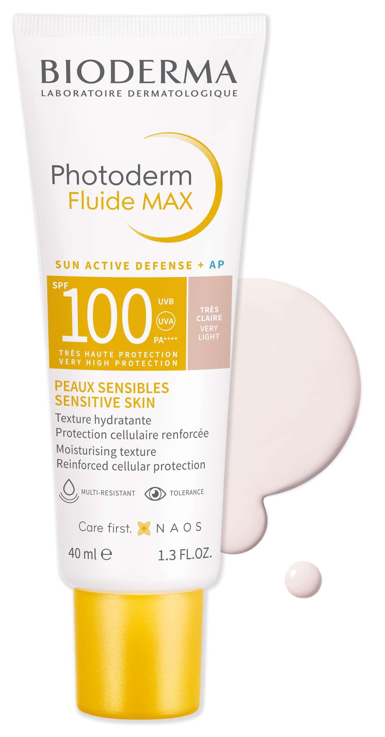 Солнцезащитный флюид для лица Bioderma Photoderm Fluide Max SPF100 PA ++++ 40 мл - фото 2