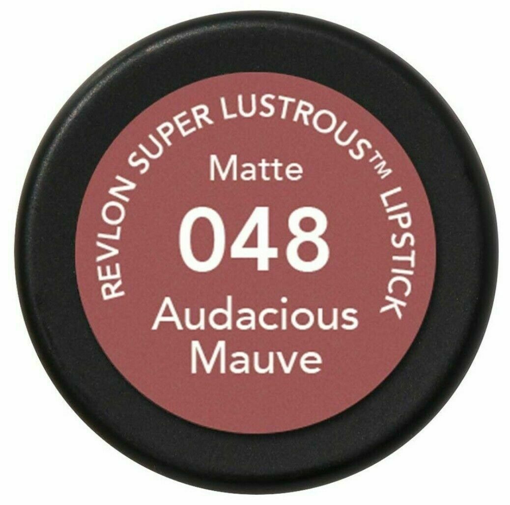 Матовая помада для губ Revlon Super Lustrous The Luscious Mattes Lipstick, тон 048 (Audacious Mauve), 4.2 г (471060) - фото 2