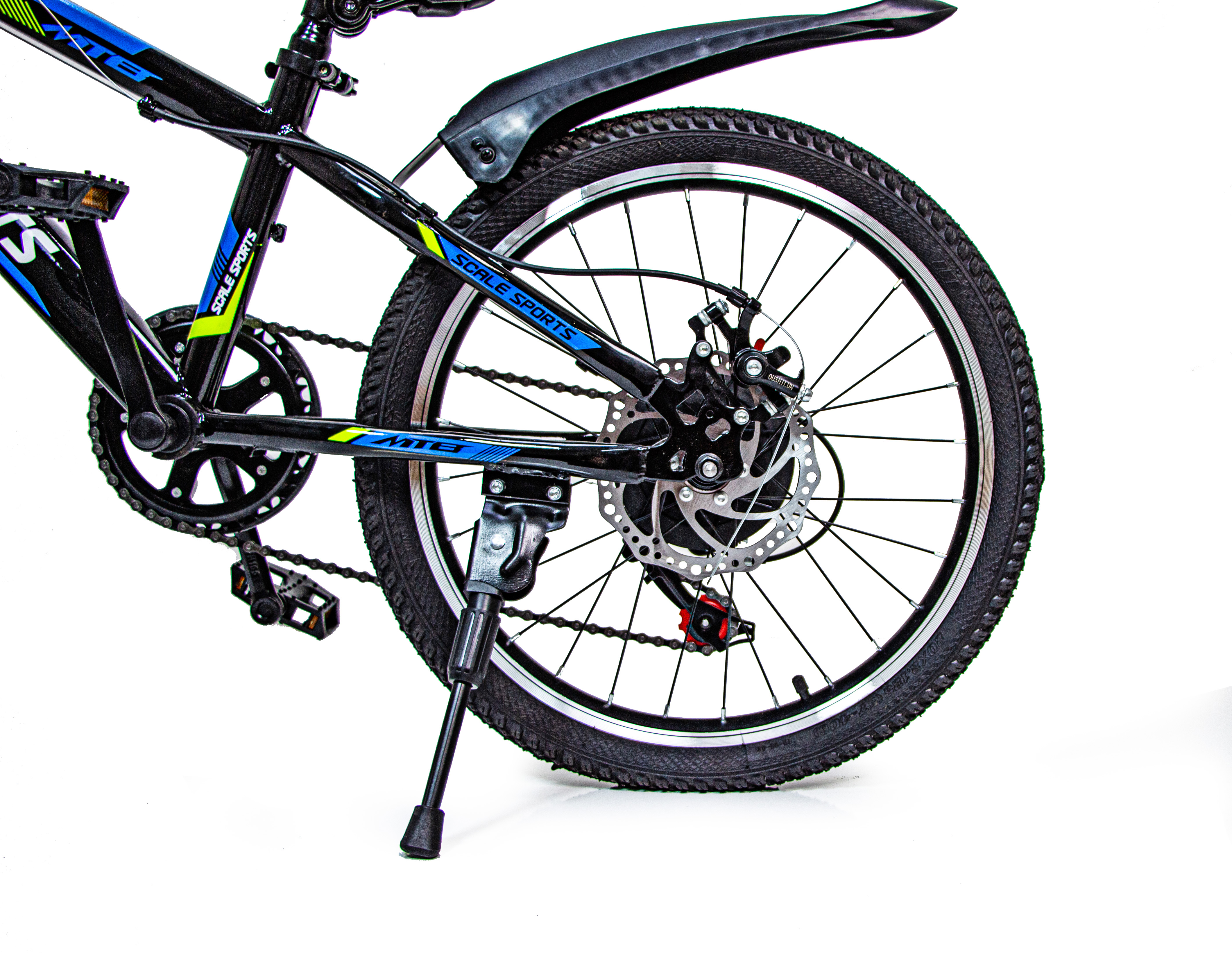 Детский велосипед Scale Sports 20 дюймов синий 231868 - фото 3