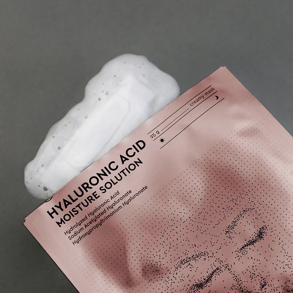 Тканевая крем-маска для лица Steblanc Hyaluronic Acid Moisture Solution Увлажняющая с гиалуроновой кислотой, 25 г - фото 2