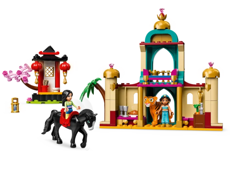 Конструктор LEGO Disney Princess Пригоди Жасмін та Мулан, 176 деталей (43208) - фото 6