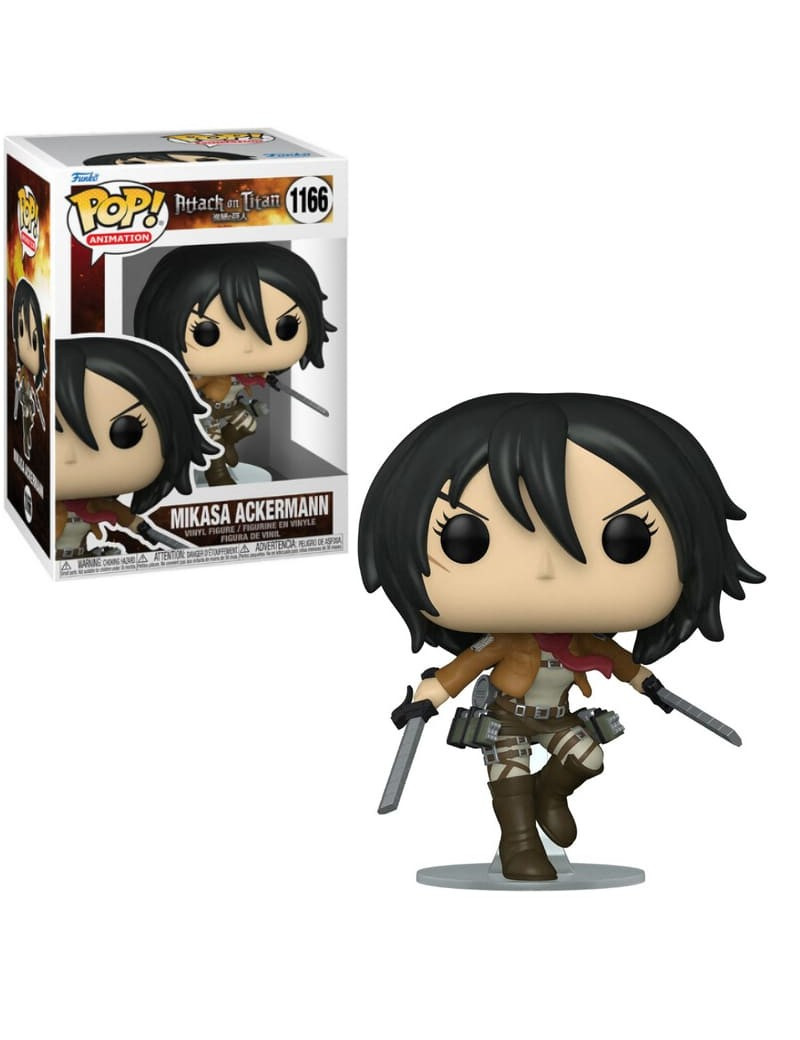 Фігурка Funko Pop Фанко Поп Мікаса Mikasa Ackerman w/Swords Атака титанів Attack on Titan 10 см AT K 1166 - фото 2