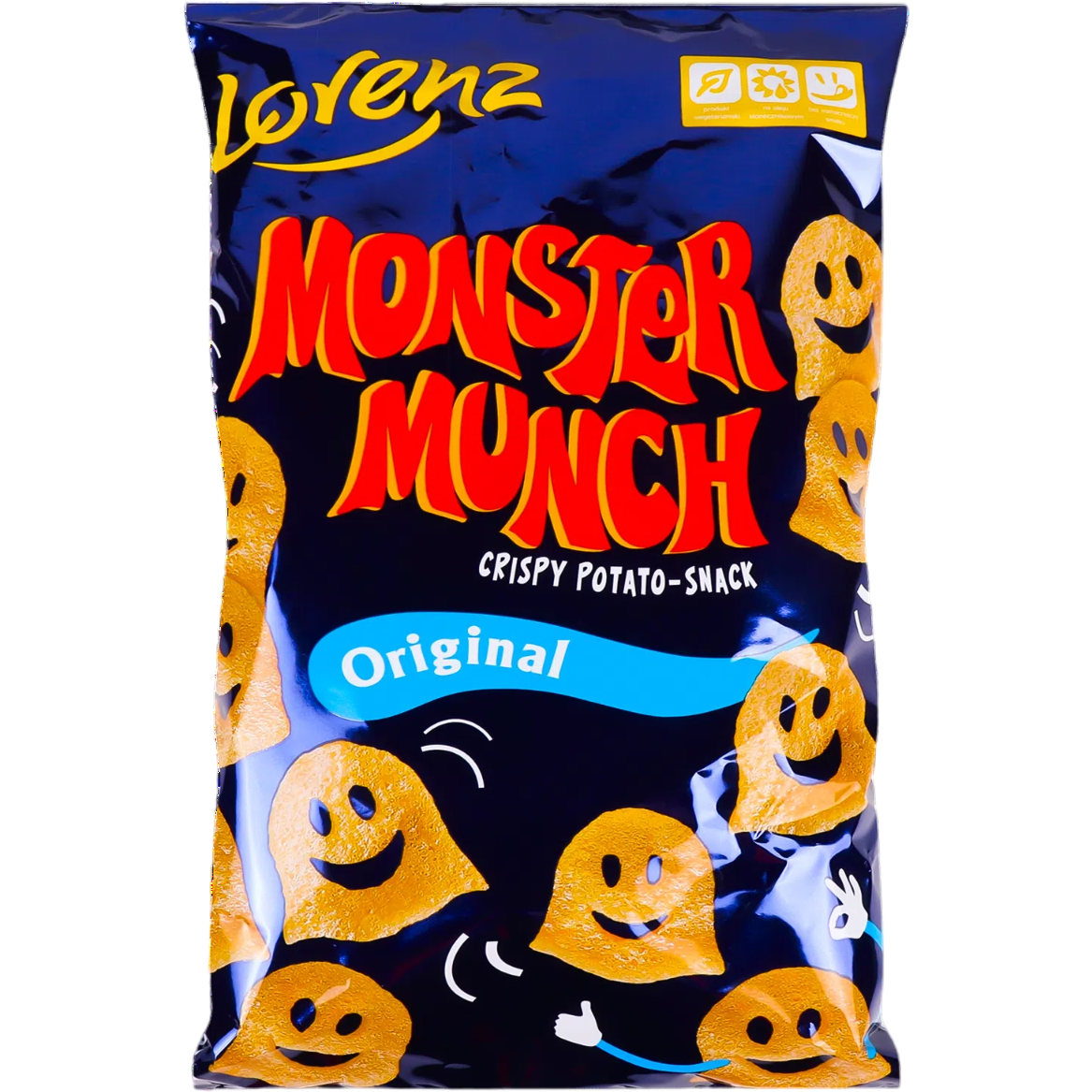 Снеки Lorenz Monster Munch оригинальные 100 г - фото 1