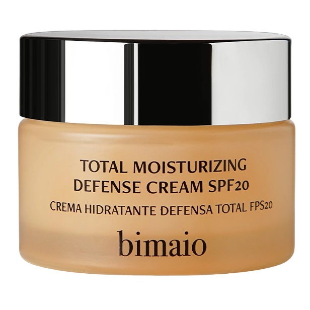 Зволожуючий захисний крем для обличчя Bimaio Total Moisturizing Defense Cream SPF20, 50 мл - фото 1