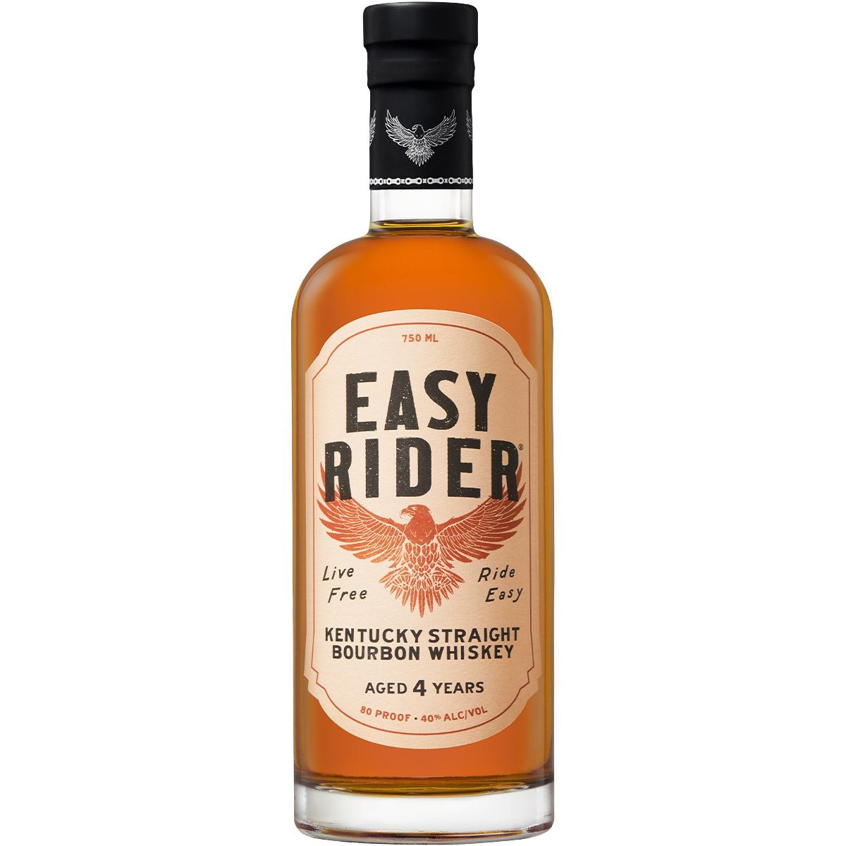 Віскі Easy Rider 4 yo Kentucky Straight Bourbon Whiskey 40% 0.75 л - фото 1