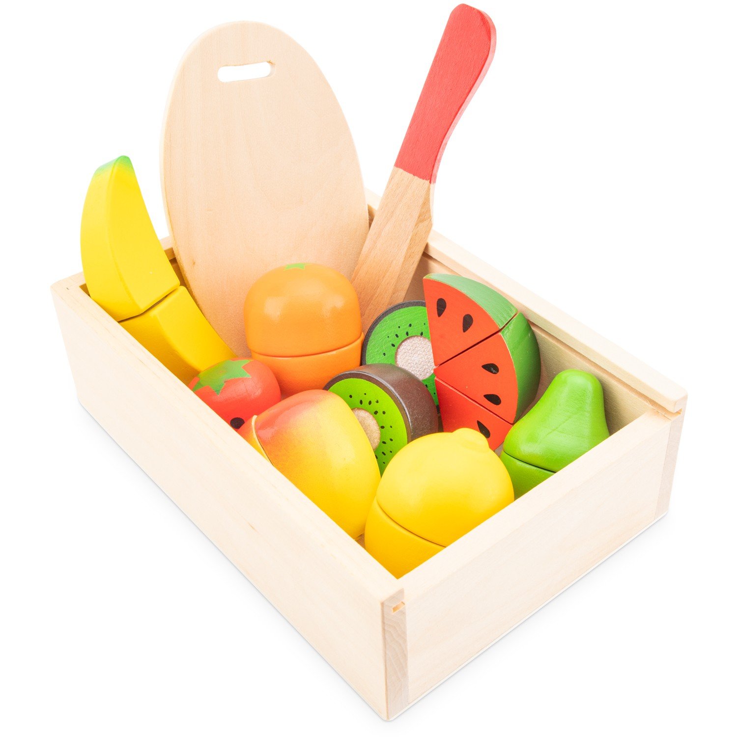 Игровой набор New Classic Toys Ящик с фруктами, 10 предметов (10581) - фото 1