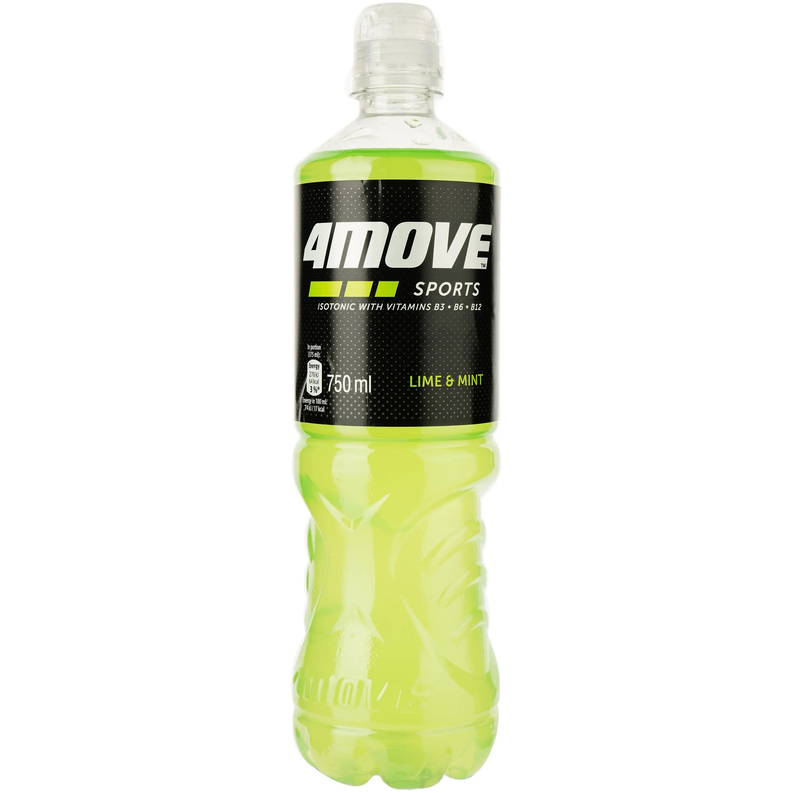 Напиток 4move Isotonic Sports Drink Мята-лайм 0.75 л (866641) - фото 1