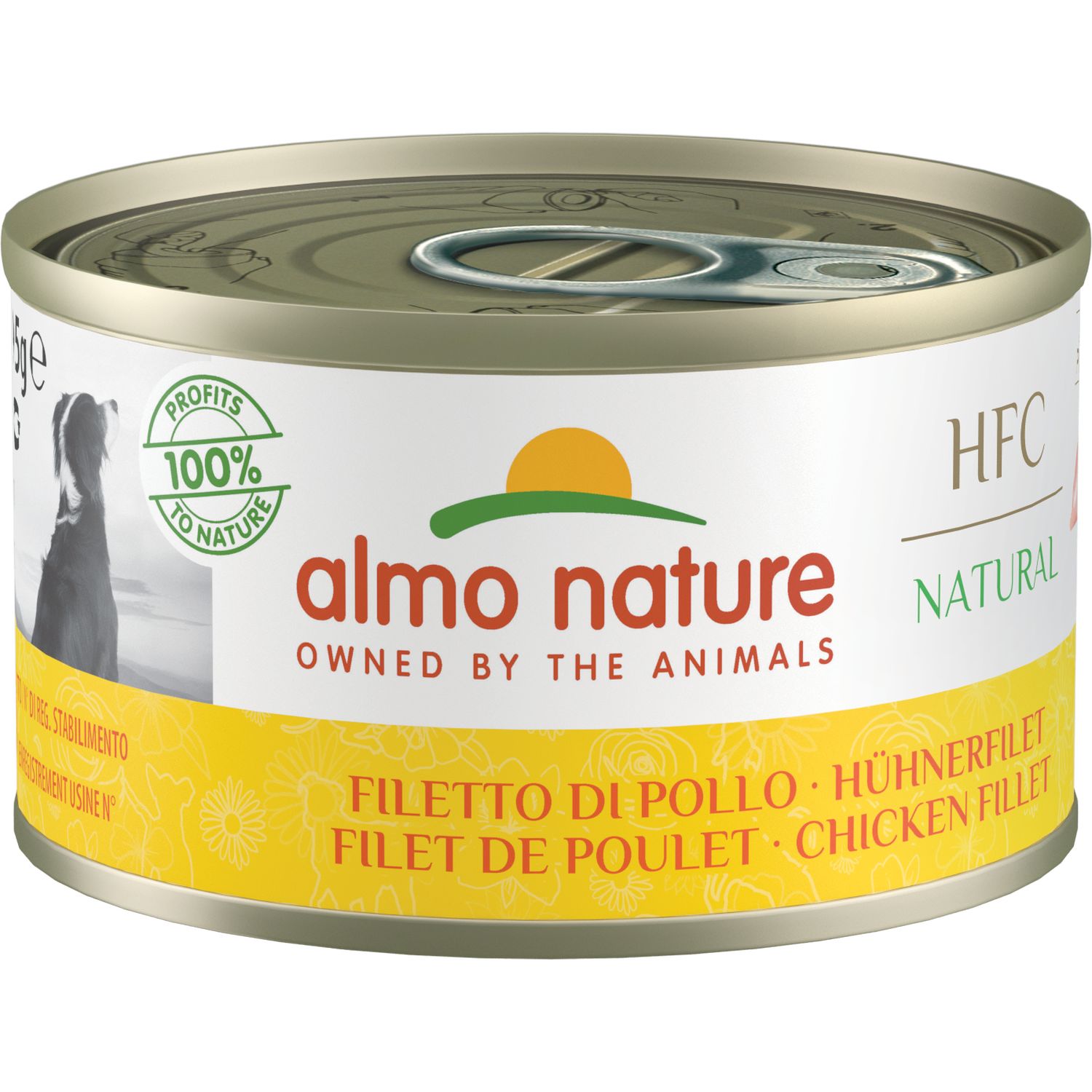 Влажный корм для собак Almo Nature HFC Dog Natural куриное филе, 95 г - фото 1
