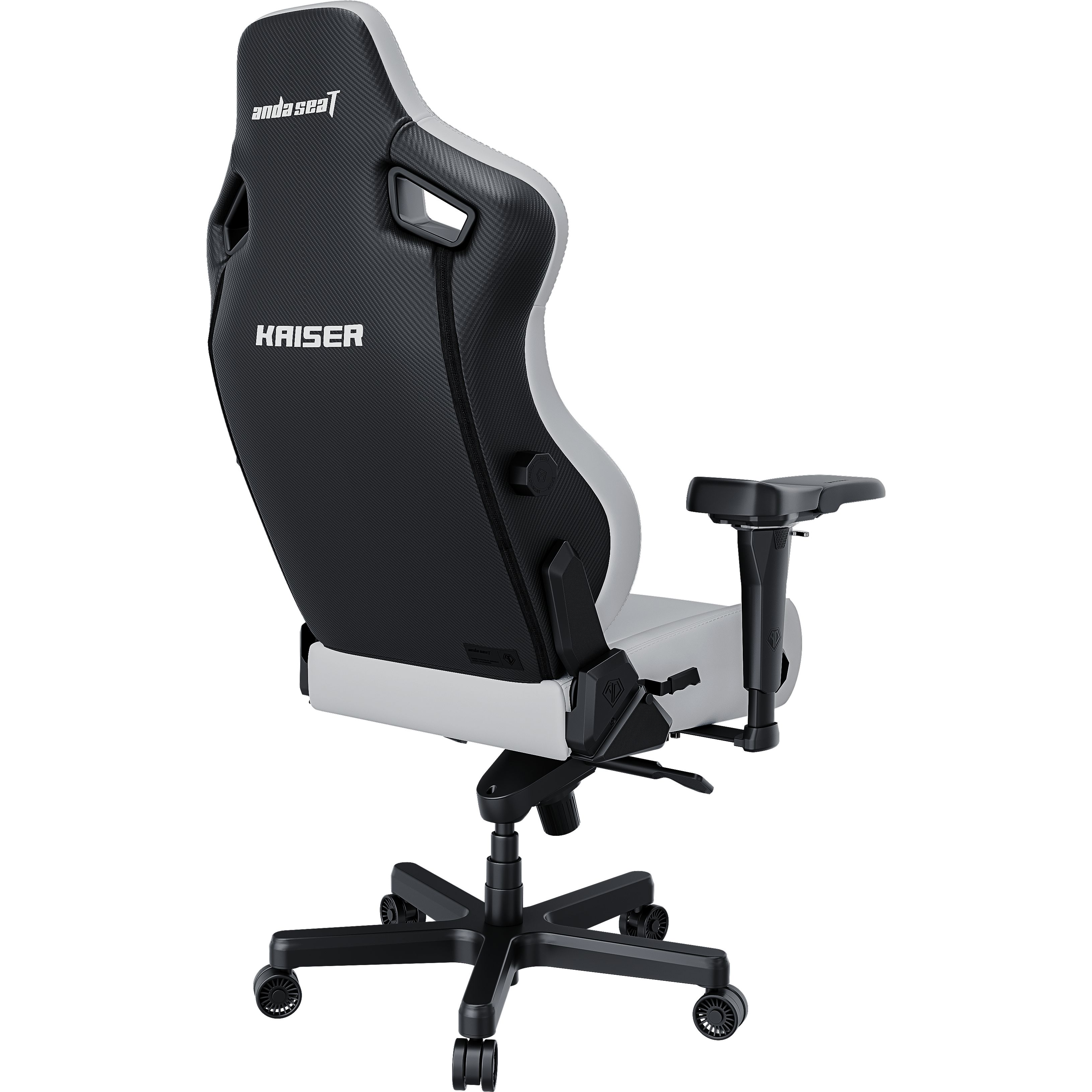 Кресло игровое Anda Seat Kaiser 4 Size XL White Premium PVC (AD12YDDC-XLL-20-W-PV/C) - фото 7