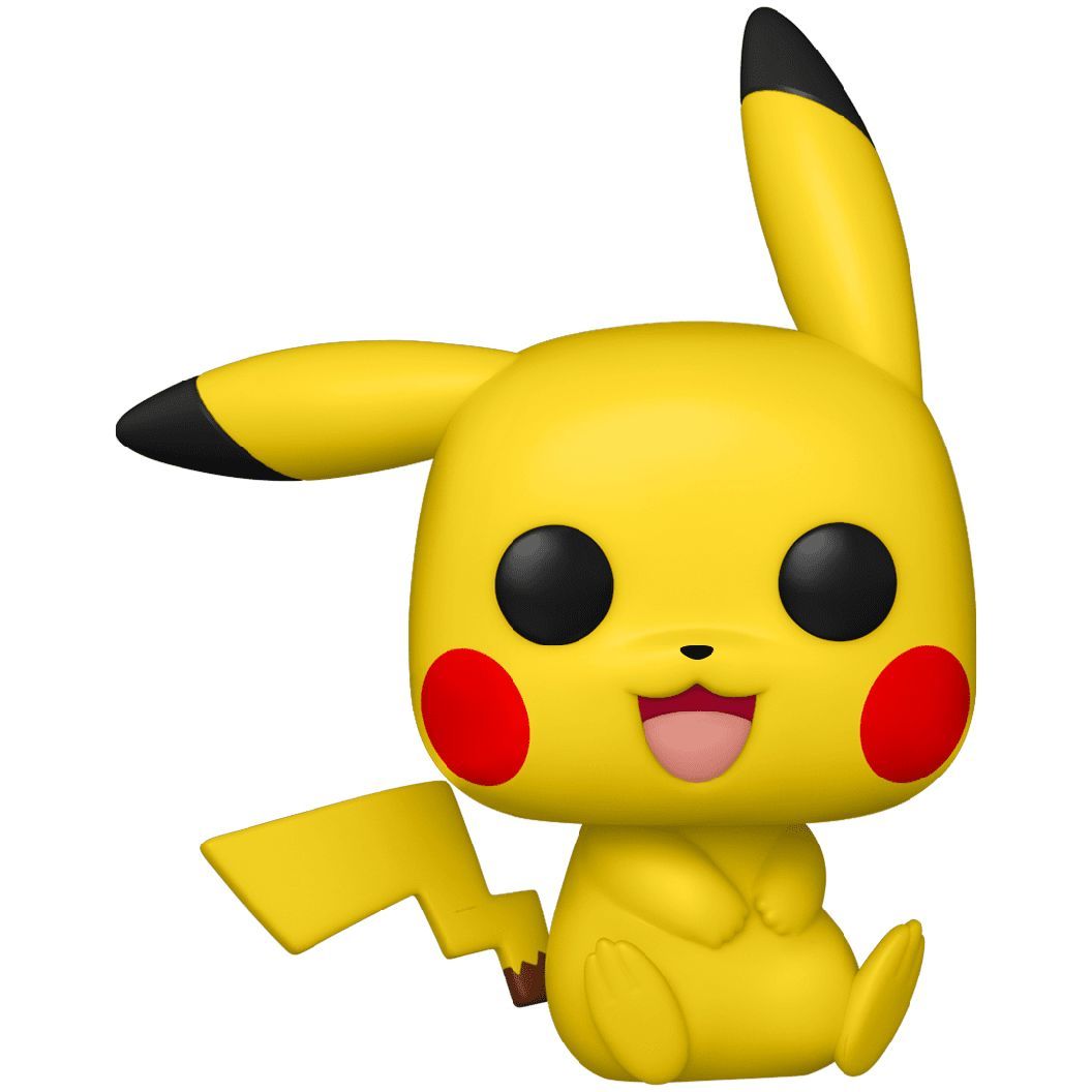 Фигурка Funko Pop Фанко Поп Покемон Пикачу сидит Pokemon Pikachu 10 см P GP 842 - фото 1