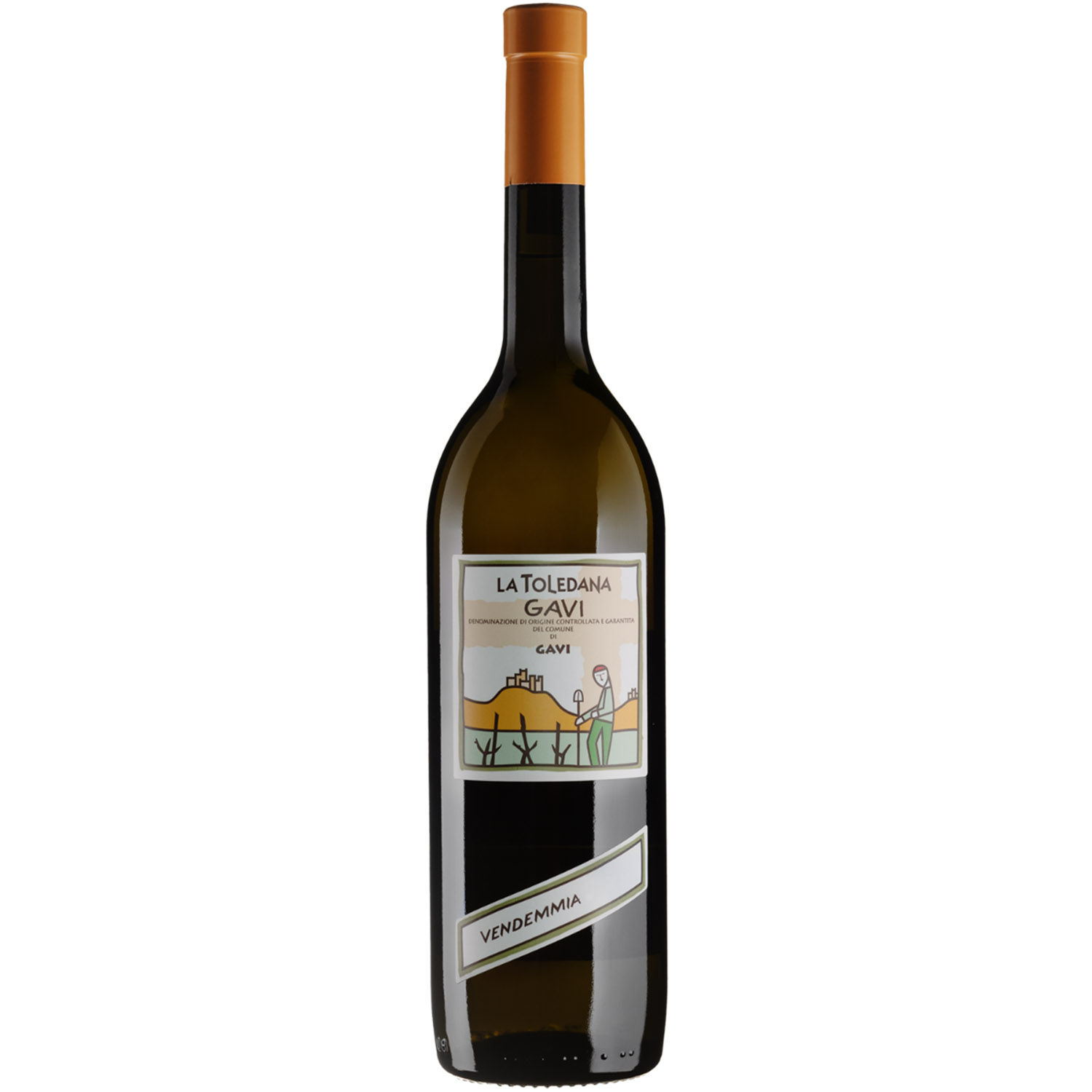 Вино Toledana Gavi di Gavi LH белое сухое 0.75 л - фото 1