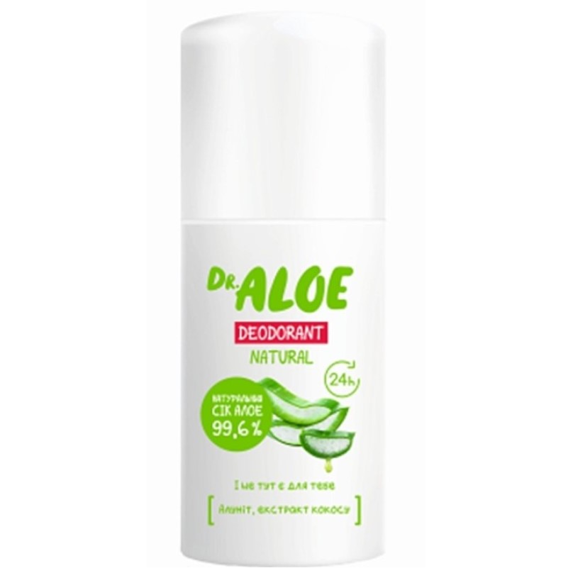 Дезодорант натуральний Dr.Aloe 50 мл - фото 1