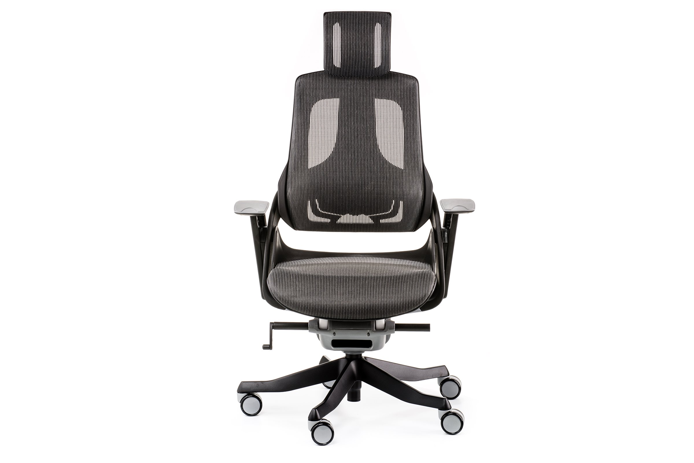 Офісне крісло Special4you Wau Charcoal Network темно-сіре (E0826) - фото 2