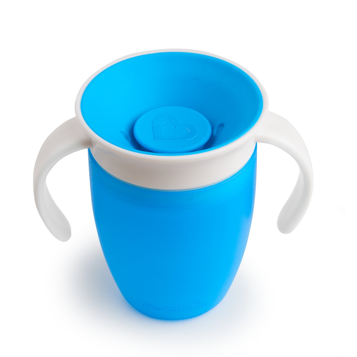 Чашка непроливная Munchkin Miracle 360 с ручками, 207 мл, голубой (01209401.01) - фото 1