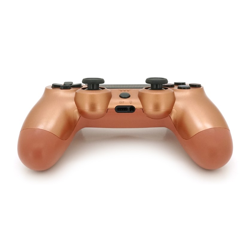 Геймпад джойстик Doubleshock Wireless PS4 Double Motor Vibration DualShock 4 Gold - фото 3