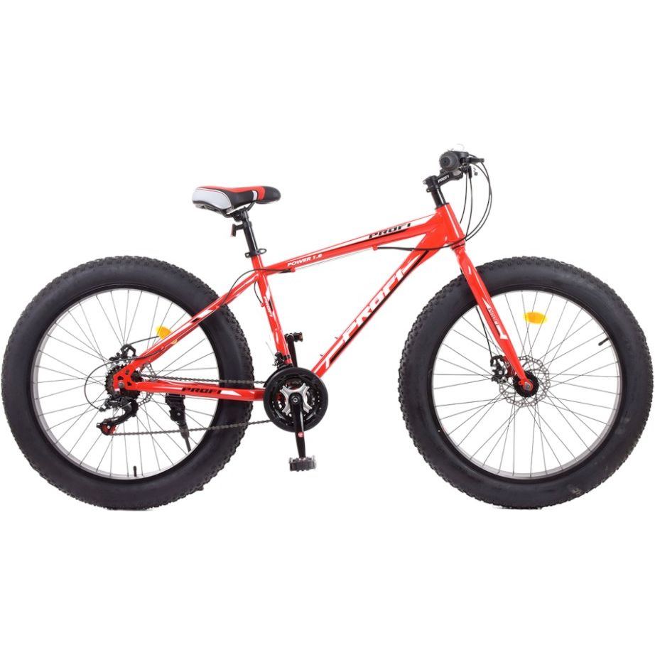 Велосипед підлітковий Profi 26 дюймів червоний 223730 - фото 1