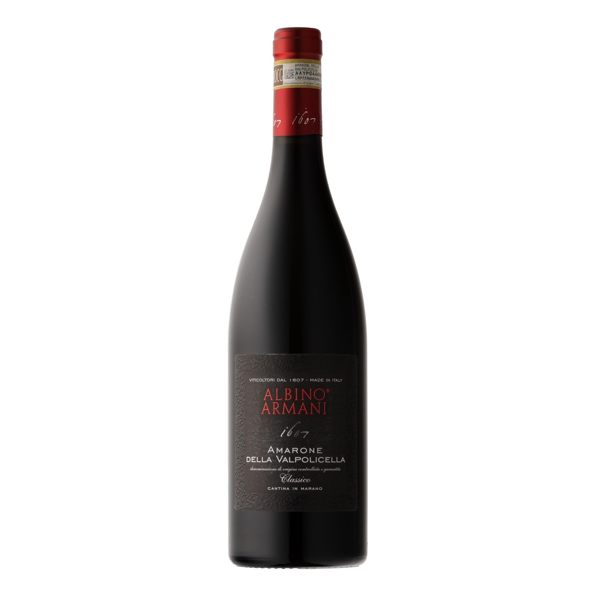 Вино Albino Armani Amarone della Valpolicella Classico DOCG, красное, сухое, 15,5%, 0,75 л - фото 1