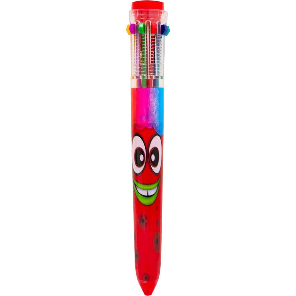 Многоцветная ароматная шариковая ручка Scentos Волшебное настроение, 10 цветов (11779) - фото 2