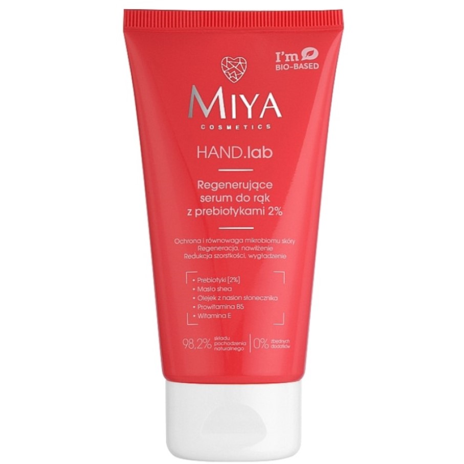 Регенерирующая сыворотка для рук с пребиотиками Miya Cosmetics Hand Lab Regenerating Hand Serum With Prebiotics 2% 75 мл - фото 1