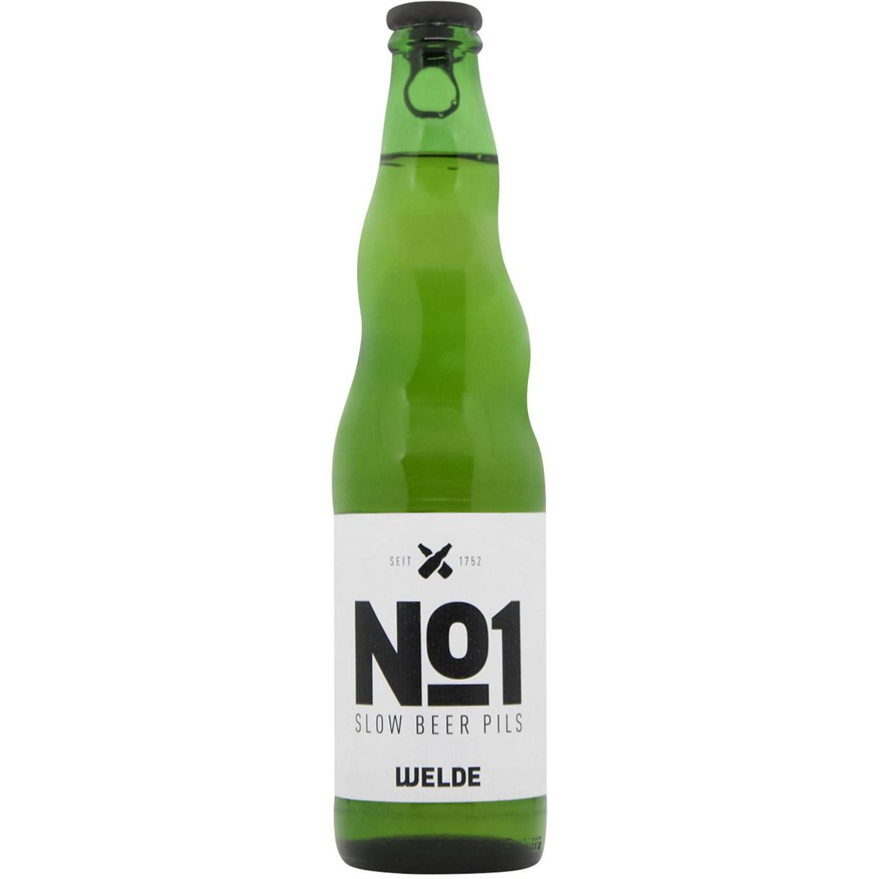 Пиво Welde N1 Slow Pils світле фільтроване 4.8% 0.33 л - фото 1