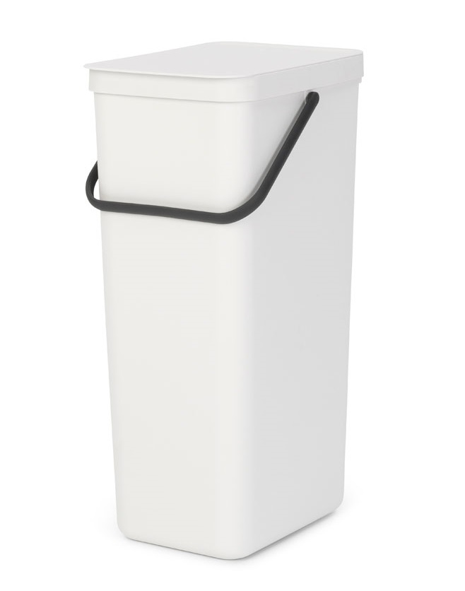 Відро для сміття Brabantia Sort&Go, 40 л, білий (251061) - фото 2