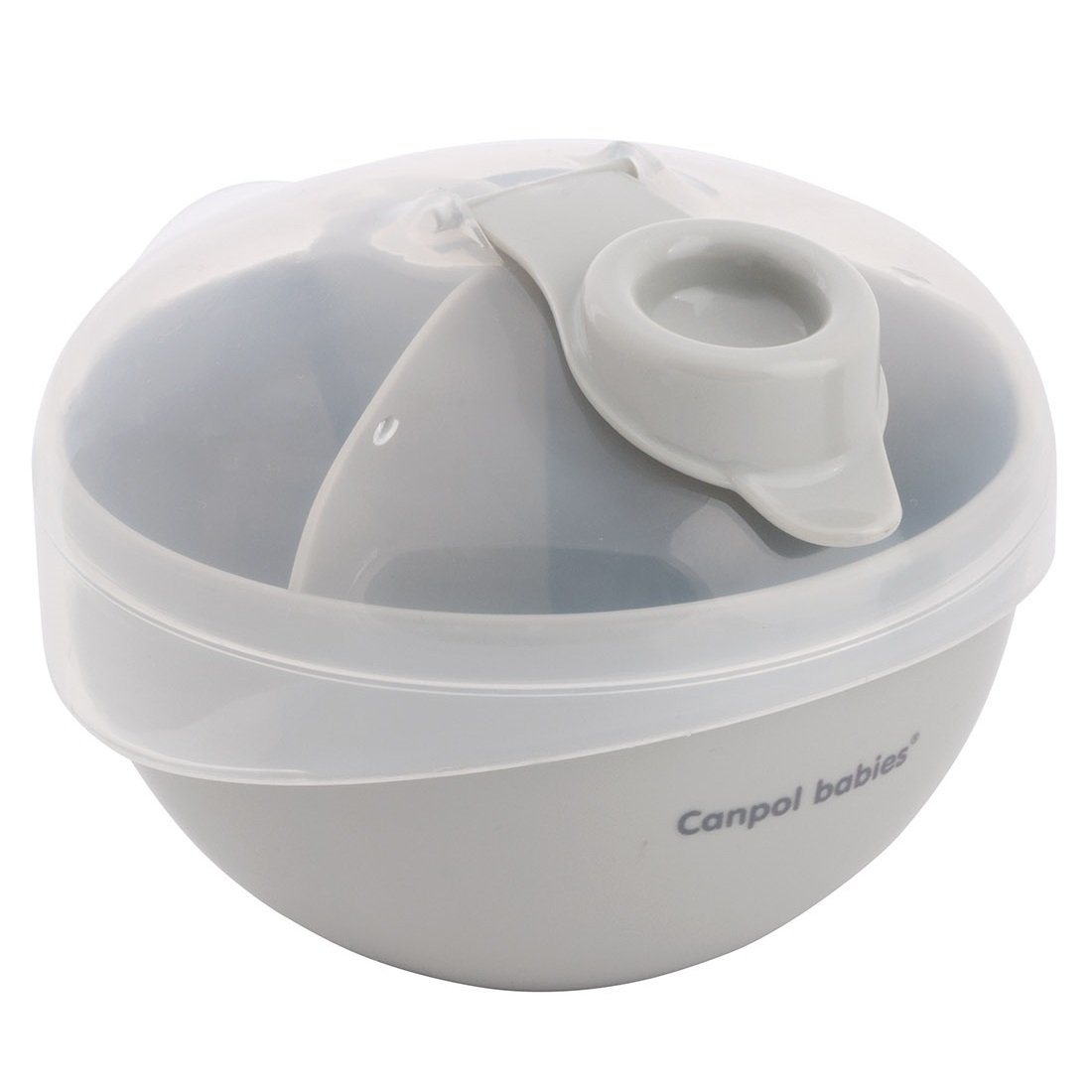 Контейнер Canpol babies для хранения сухого молока, 270 мл, серый (56/014_grey) - фото 1