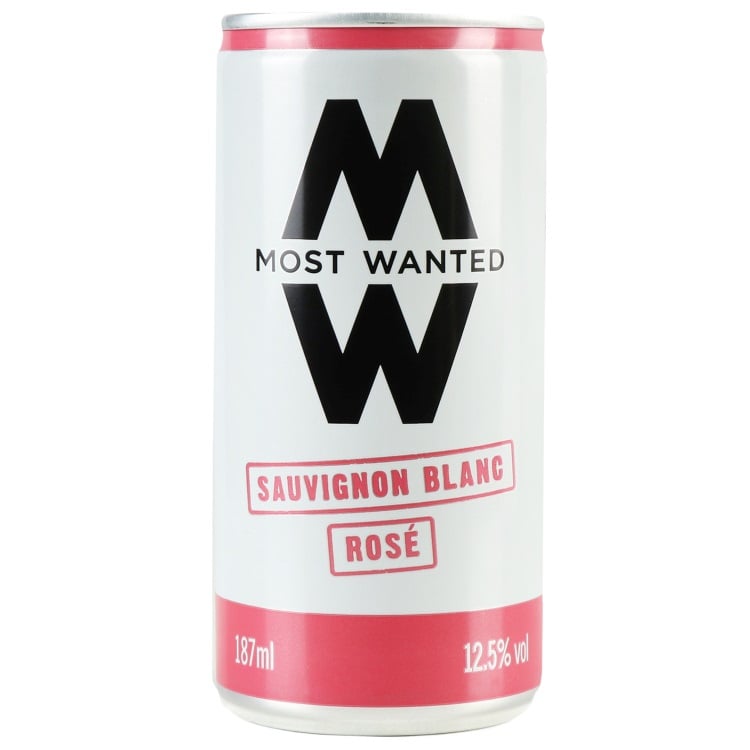 Вино Most Wanted Sauvignon Blanc Rose розовое, сухое, 0,187 л, ж/б - фото 1