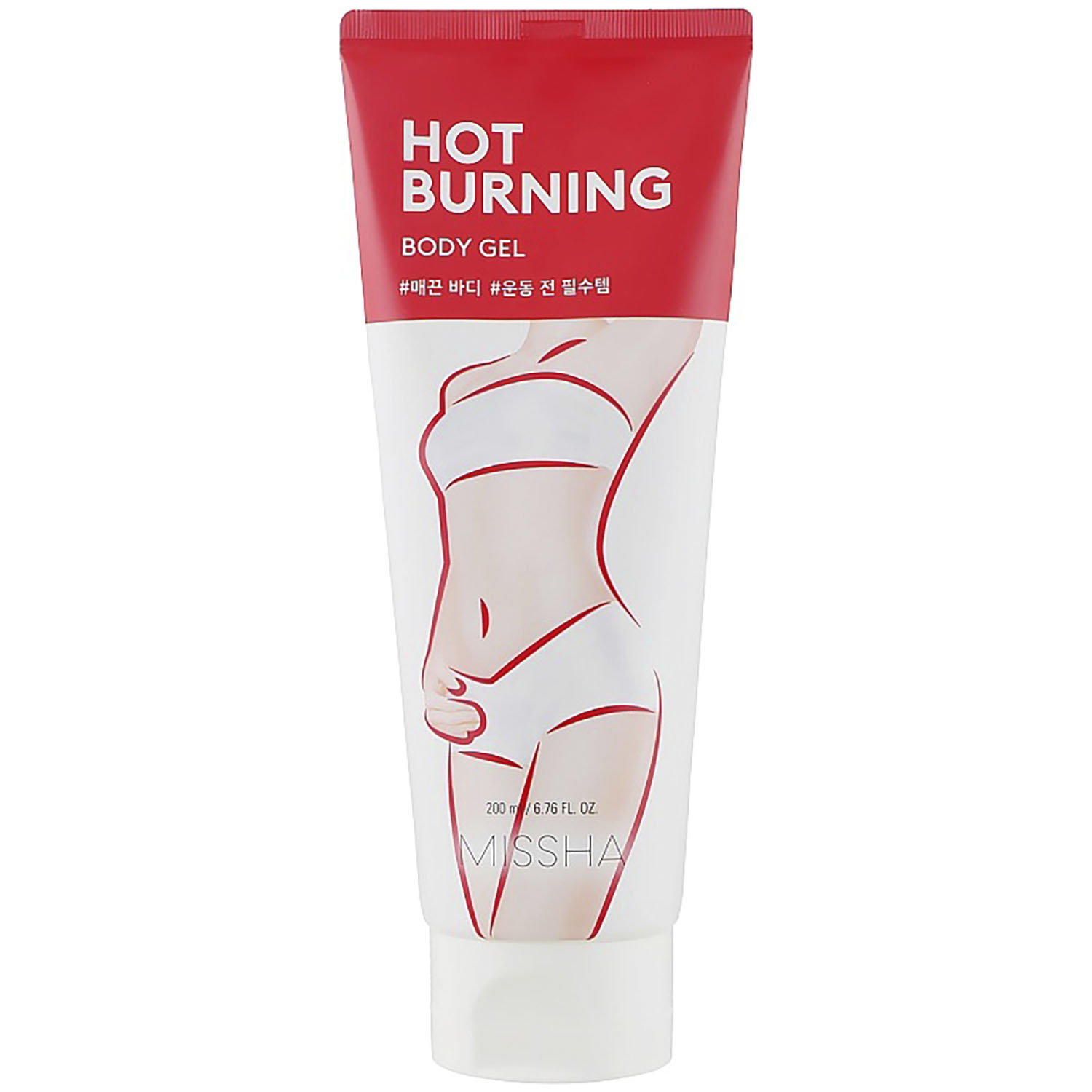 Гель для тела Missha Hot Burning Perfect Body Gel антицеллюлитный корректирующий 200 мл - фото 1